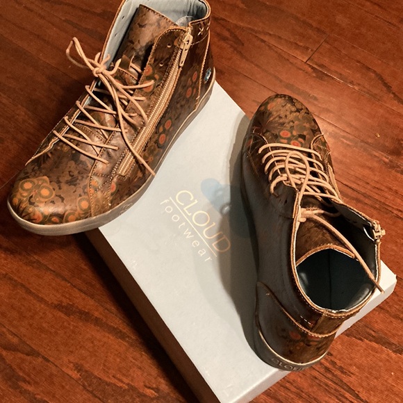 IClouds printed lace up ankle boots - Picture 11 of 14